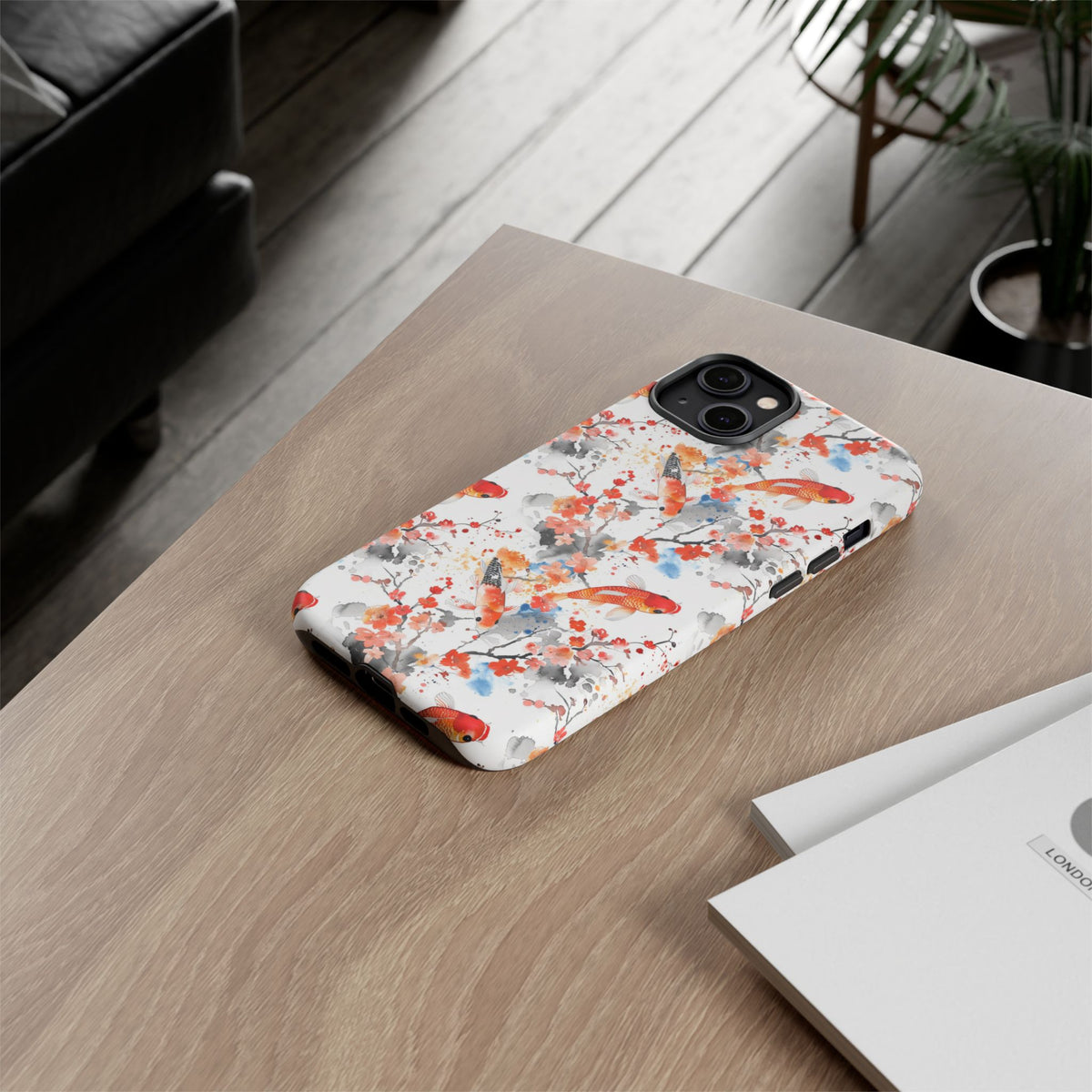 Japanese Pattern Phone Case – Elegant & Timeless Design for Your Phone 035