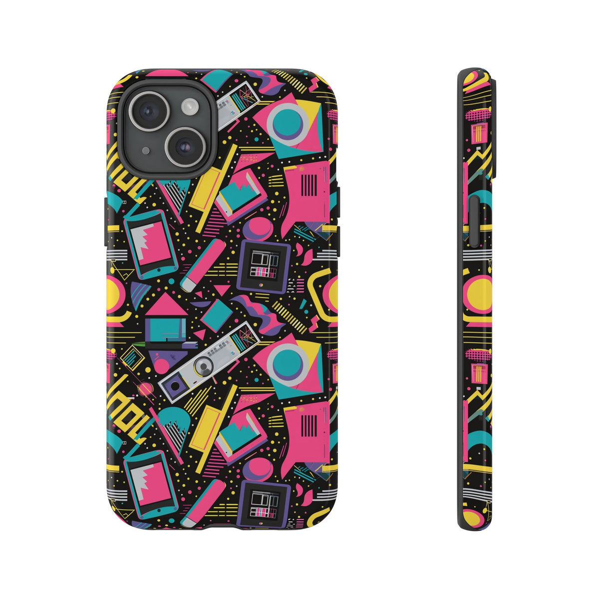 Retro 80s Seamless Phone Case – Vintage Style Meets Modern Protection 192