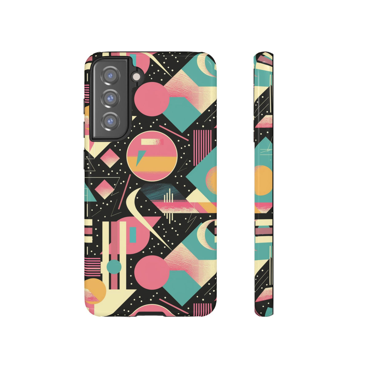 Retro 80s Seamless Phone Case – Vintage Style Meets Modern Protection 8