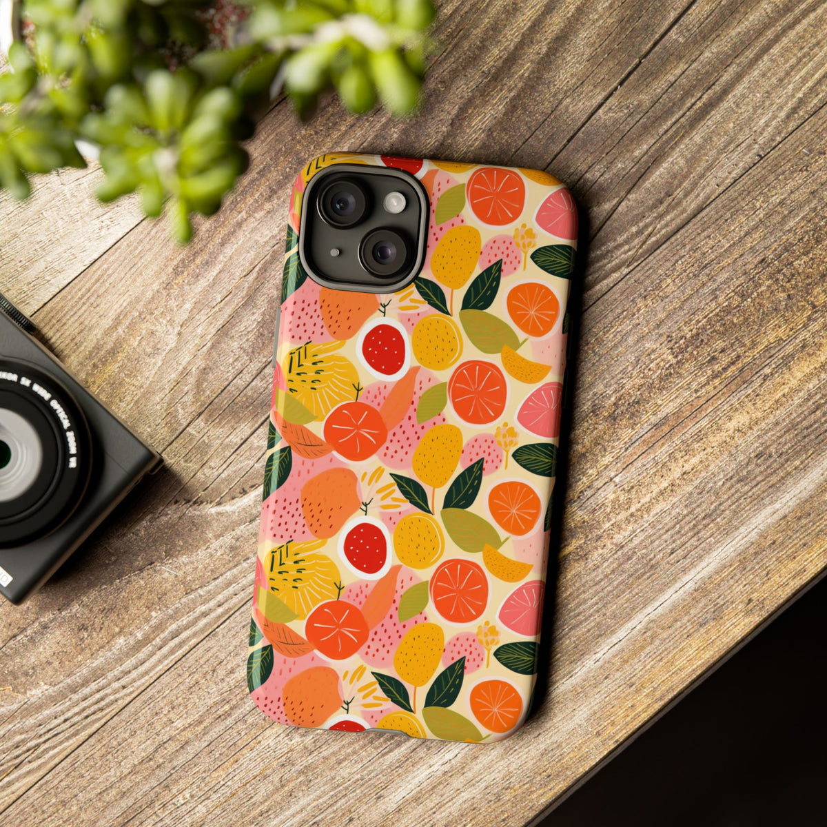 Fruit Pattern Phone Case – Vibrant & Fun Design for Your Smartphone 946