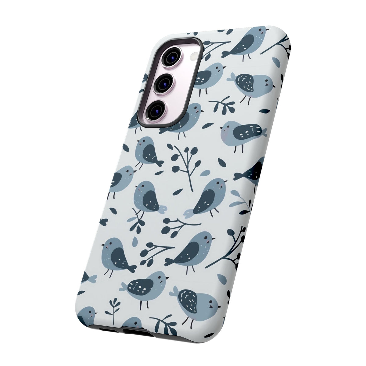 Birds Seamless Pattern Phone Case – Elegant and Timeless Avian Design 10