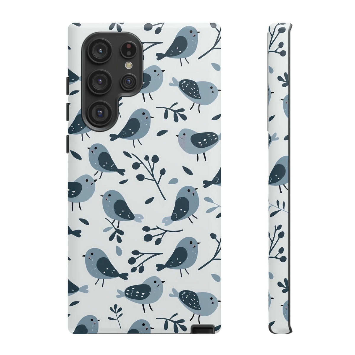 Birds Seamless Pattern Phone Case – Elegant and Timeless Avian Design 10