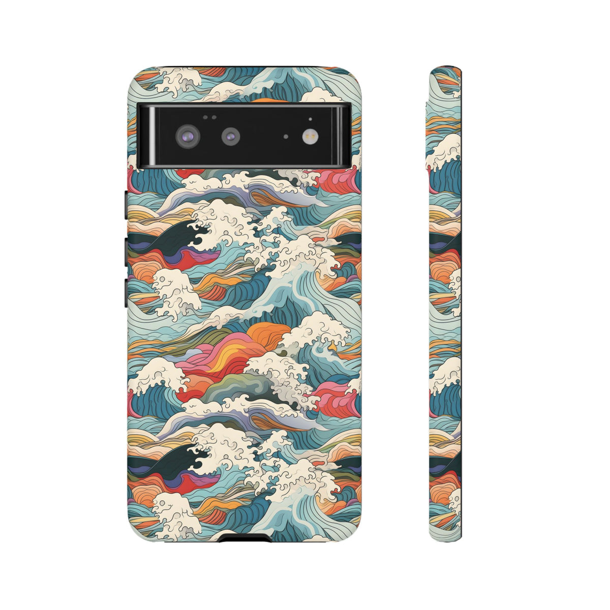 Japanese Waves Phone Case – Embrace Timeless Elegance with Classic Design 2