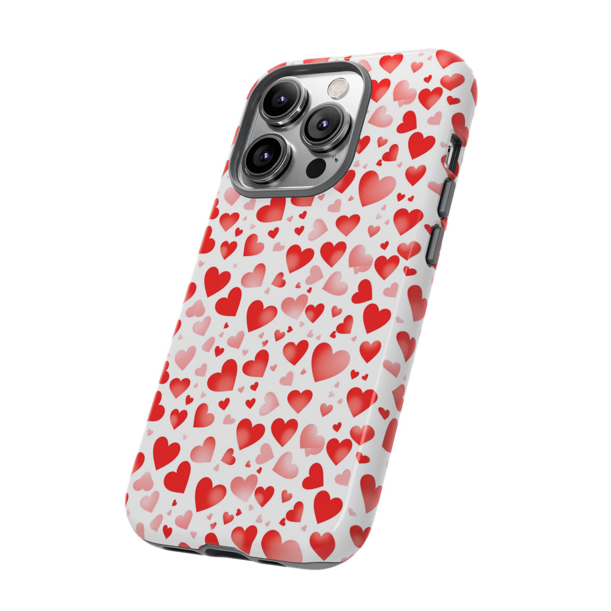 Heart Pattern Phone Case – Stylish & Loving Design for Your Device 231