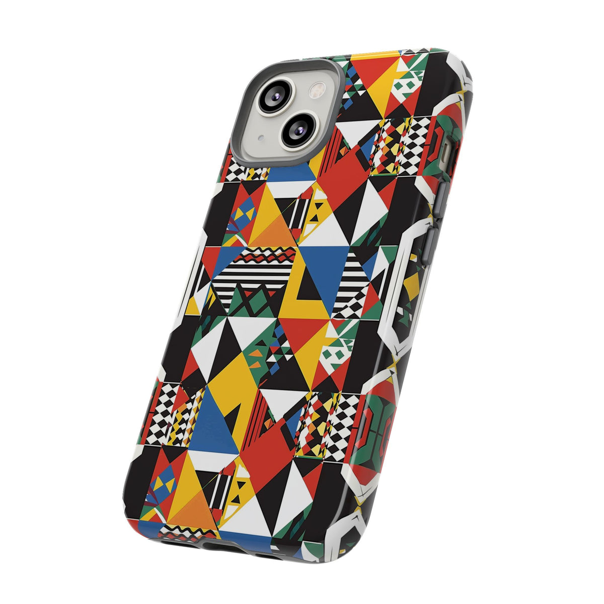 Stylish African Pattern Phone Case – Unique and Vibrant Protection 182