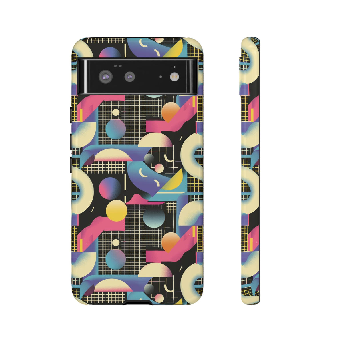 Retro 80s Seamless Phone Case – Vintage Style Meets Modern Protection 227