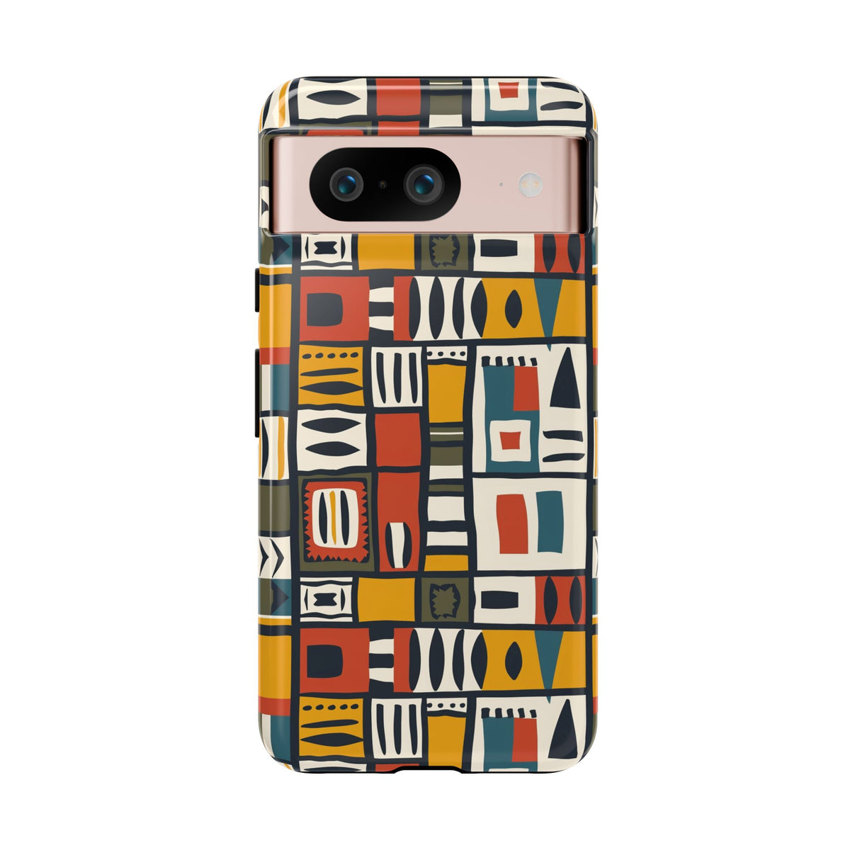 Stylish African Pattern Phone Case – Unique and Vibrant Protection 013