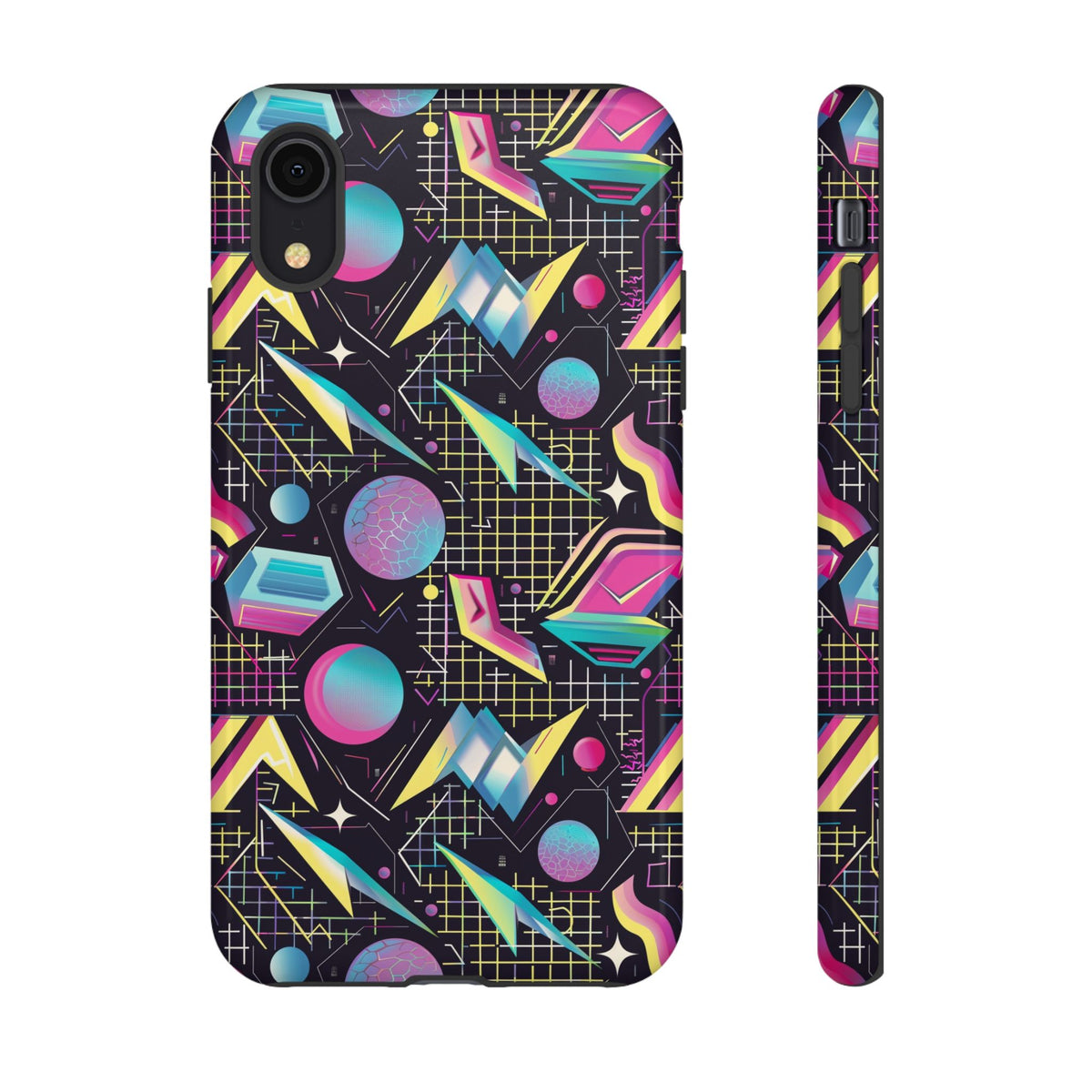 Retro 80s Seamless Phone Case – Vintage Style Meets Modern Protection 086