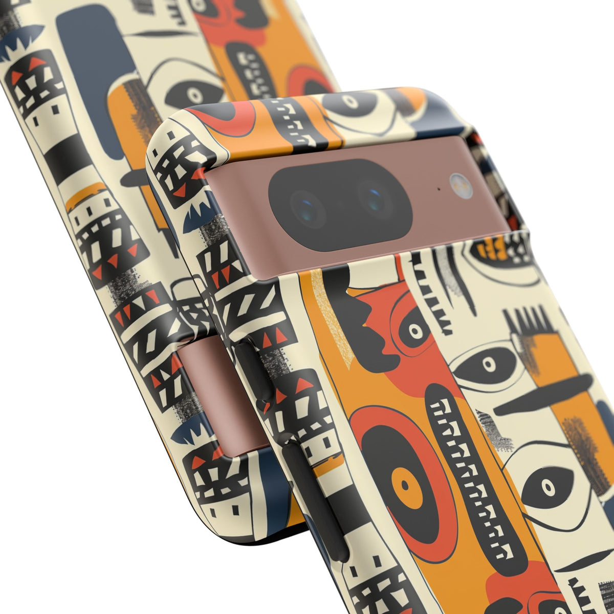 Stylish African Pattern Phone Case – Unique and Vibrant Protection 204