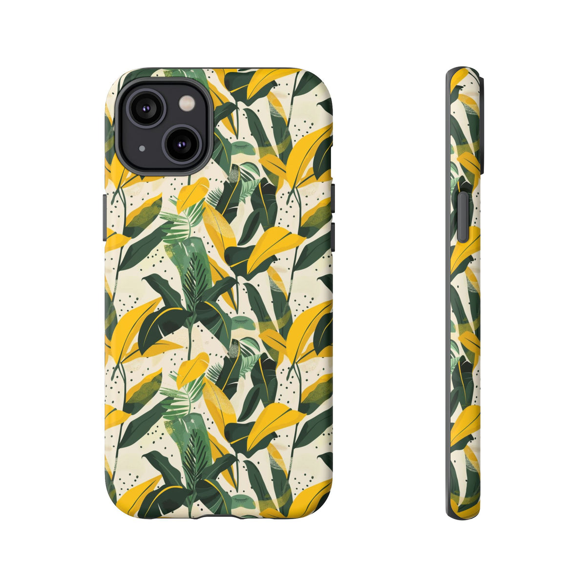 Jungle Pattern Phone Case – Exotic & Lush Design for Your Phone 338