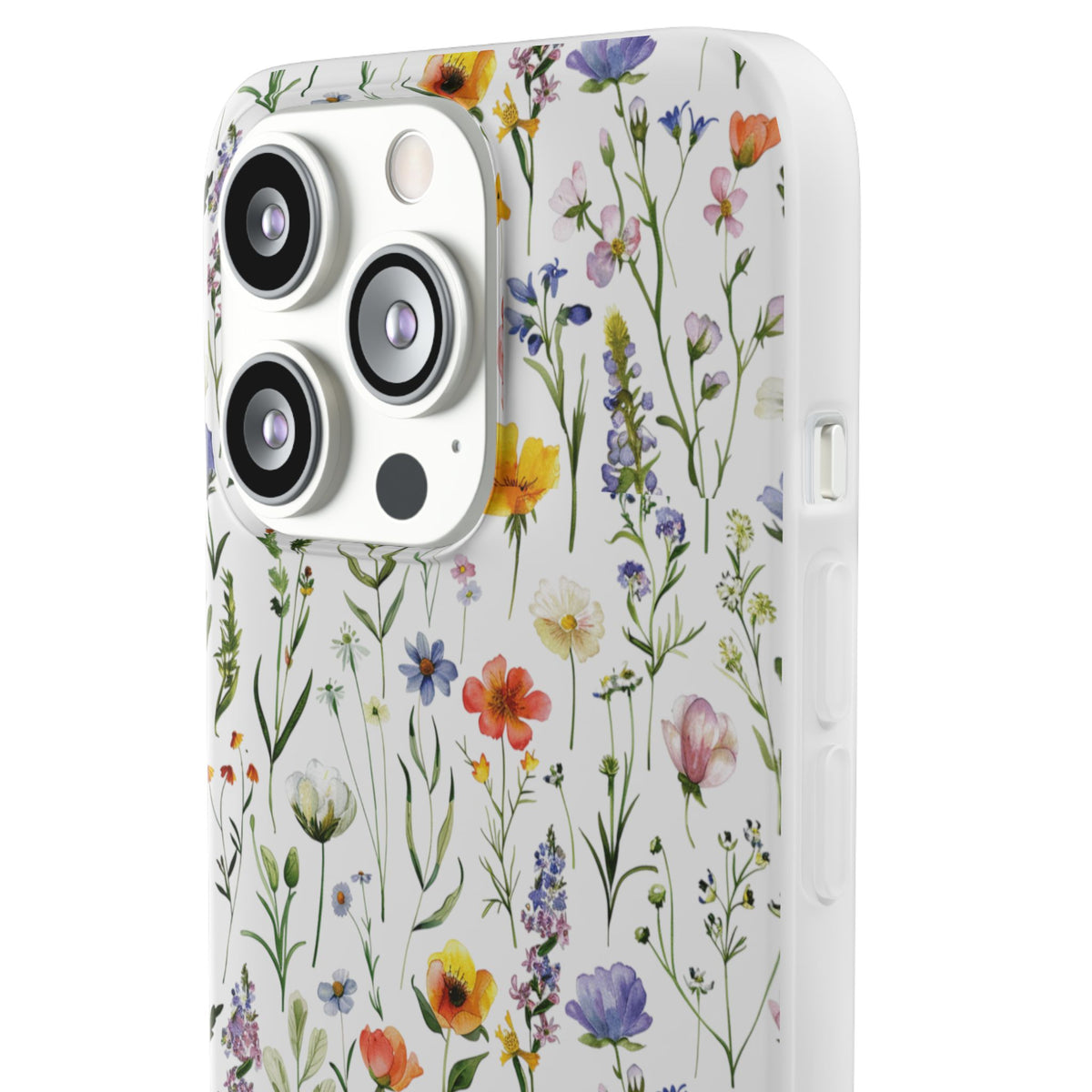 Wildflowers Pattern Phone Case – Embrace Nature with Every Call