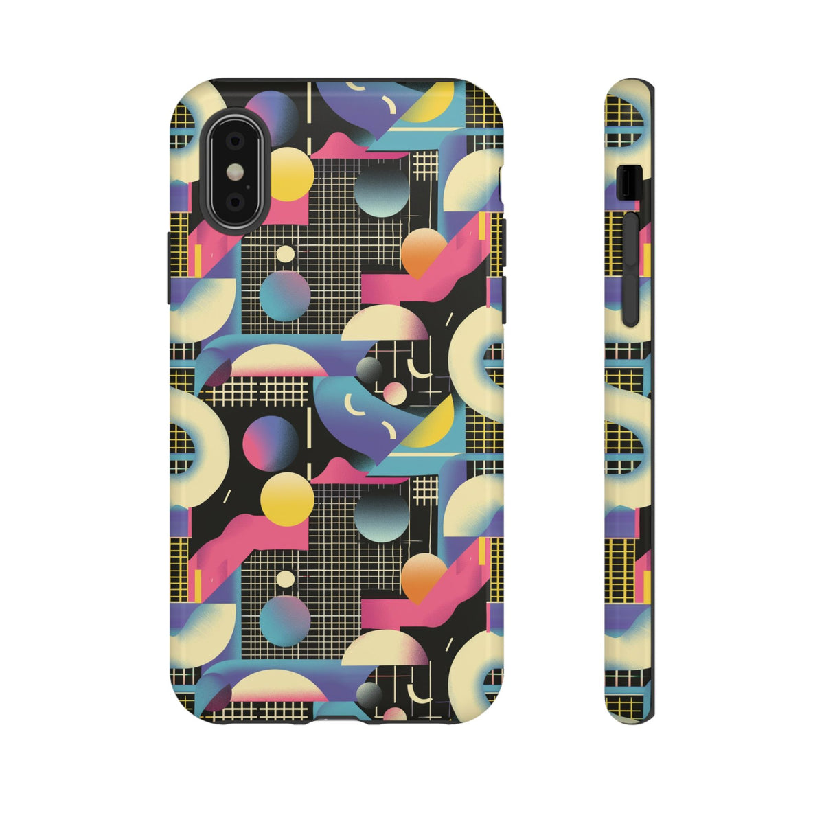 Retro 80s Seamless Phone Case – Vintage Style Meets Modern Protection 227