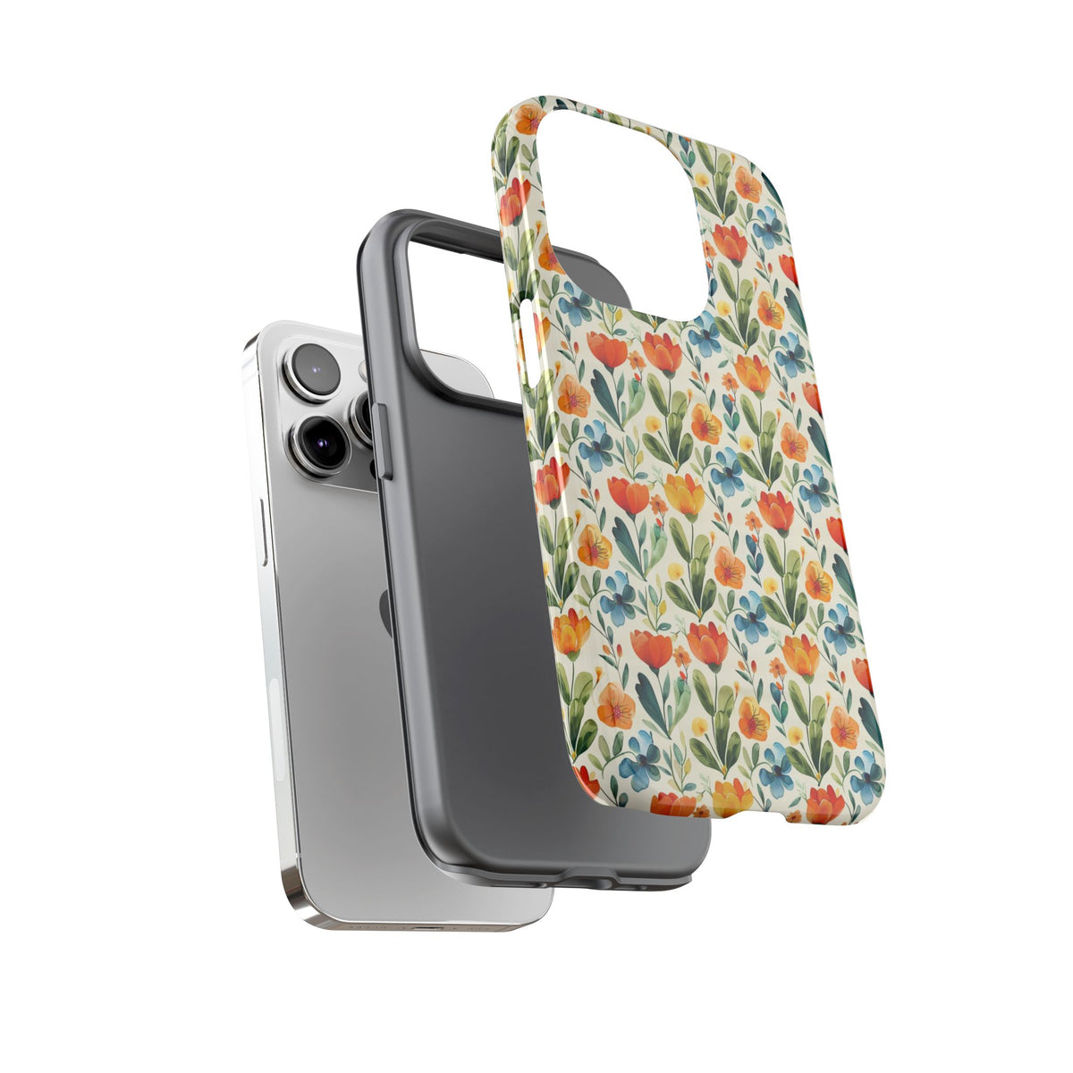 Spring Pattern Phone Case – Fresh & Vibrant Design for Your Phone 398