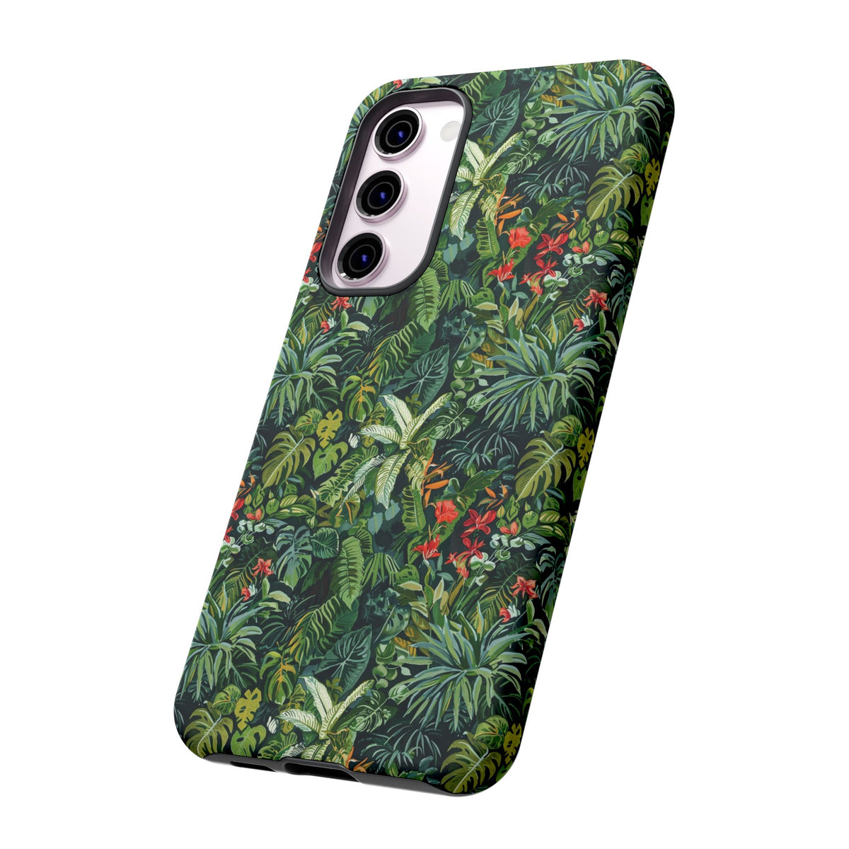 Jungle Pattern Phone Case – Exotic & Lush Design for Your Phone 323