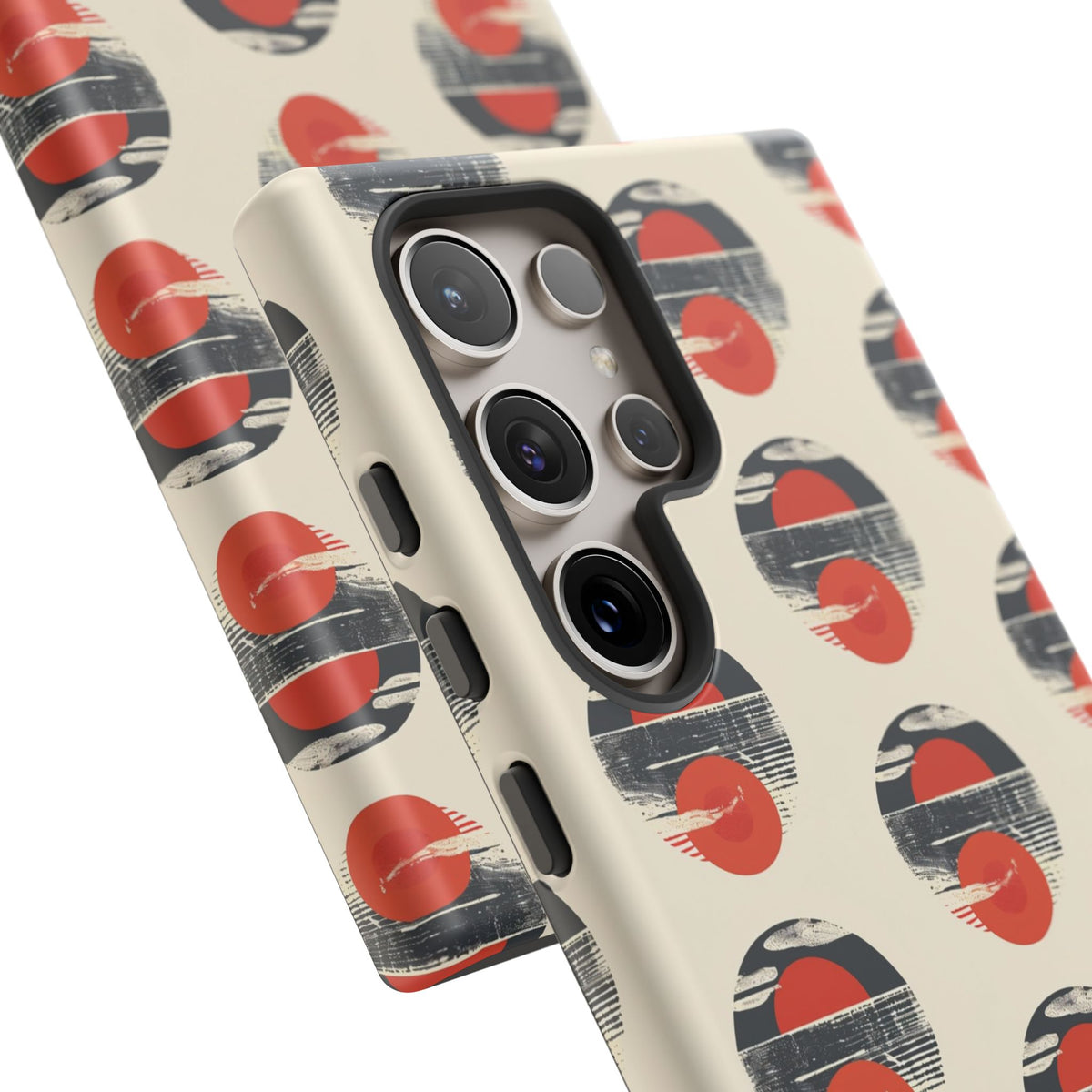 Japanese Pattern Phone Case – Elegant & Timeless Design for Your Phone 098