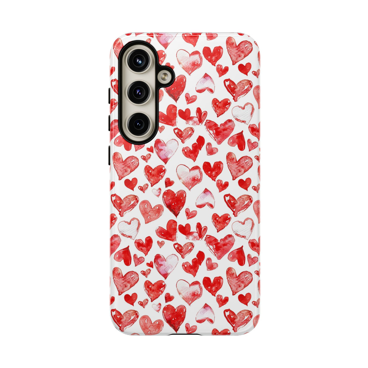 Heart Pattern Phone Case – Stylish & Loving Design for Your Device 813