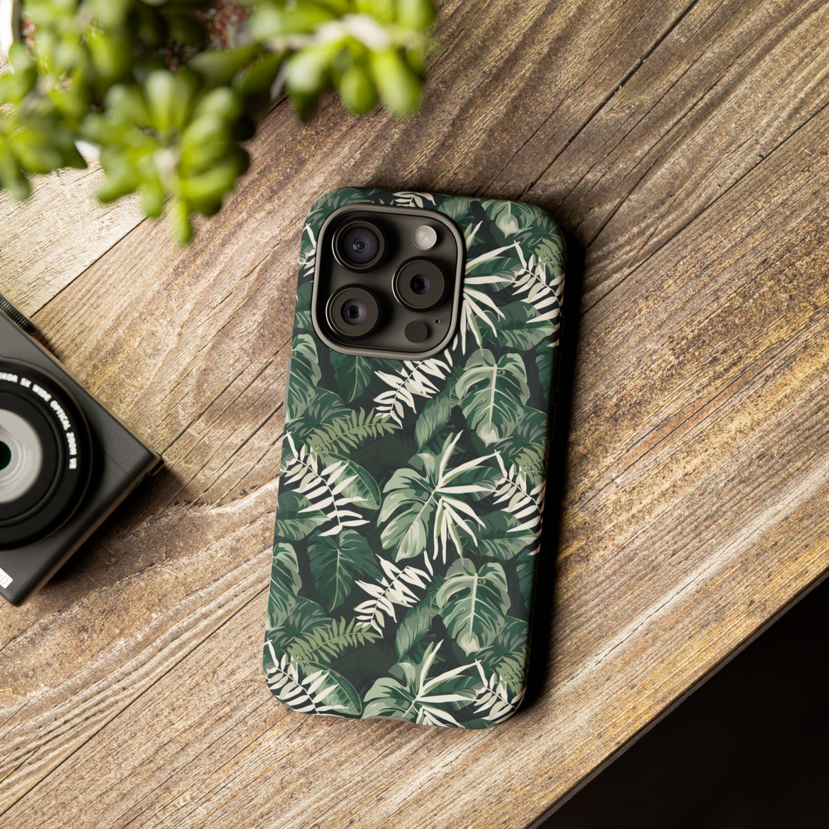 Jungle Pattern Phone Case – Exotic & Lush Design for Your Phone 351