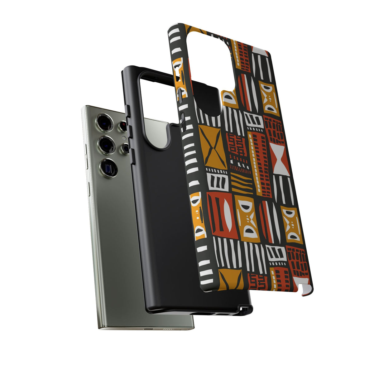 Stylish African Pattern Phone Case – Unique and Vibrant Protection 136