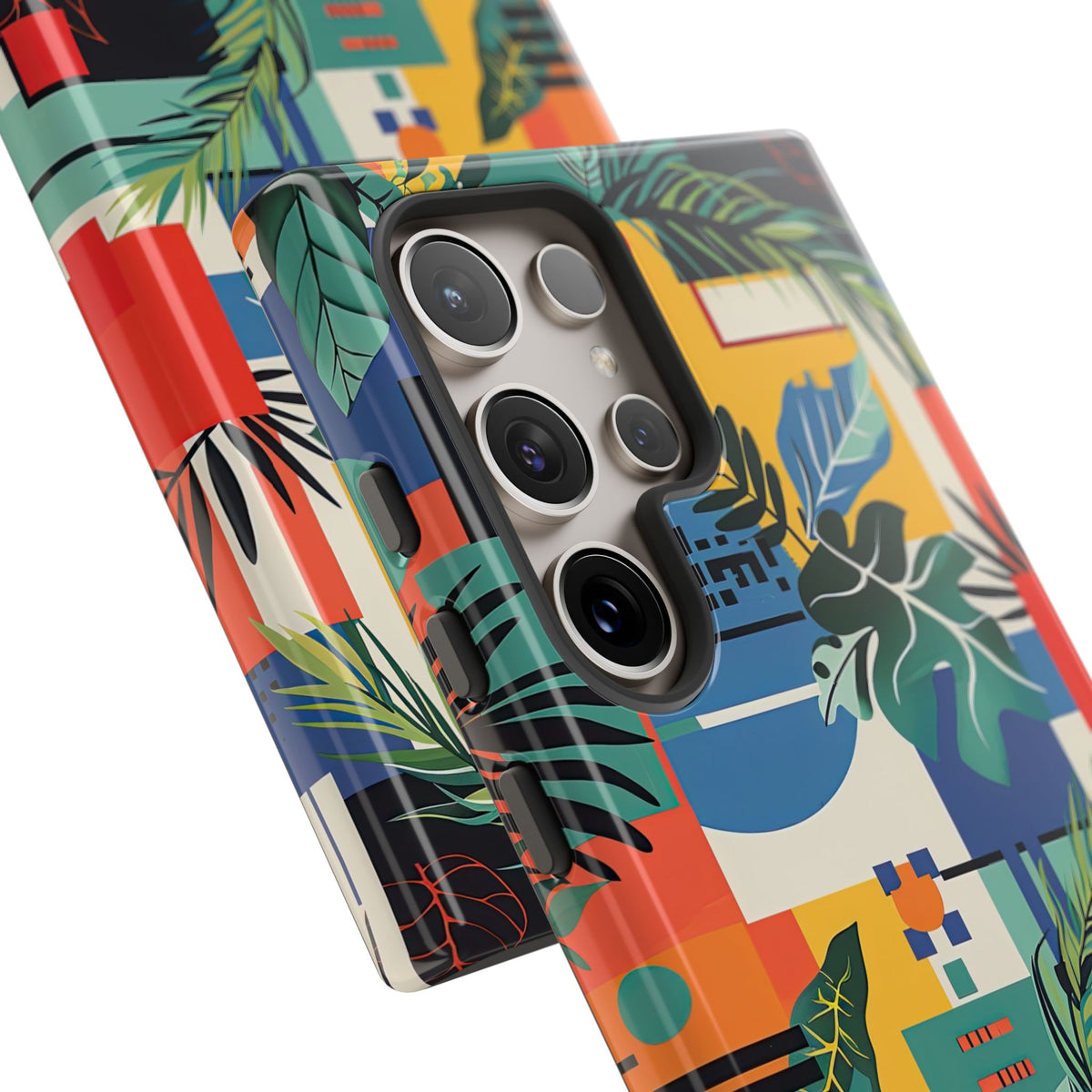 Jungle Collage Phone Case – Vibrant & Durable Nature-Inspired Protection