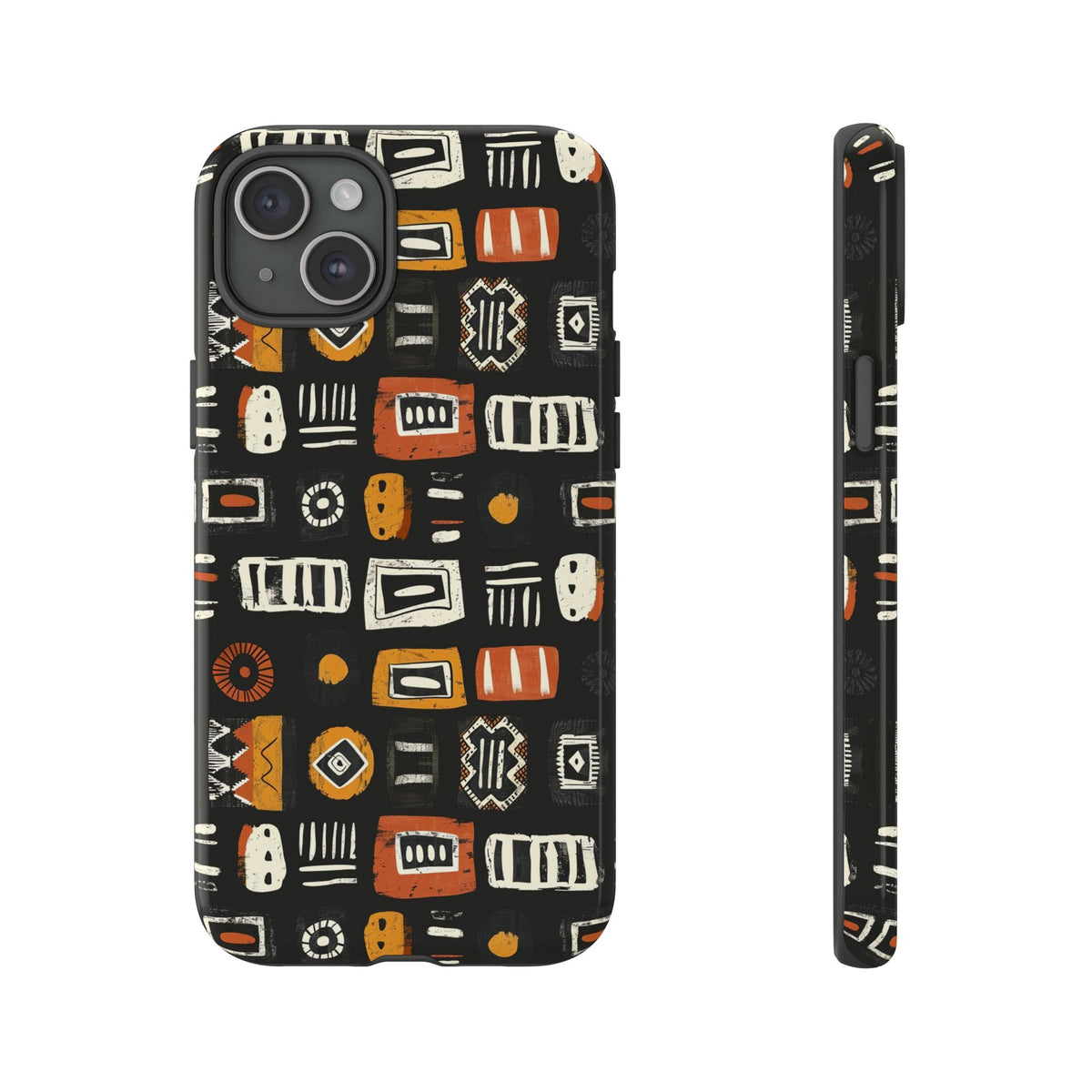 Stylish African Pattern Phone Case – Unique and Vibrant Protection 198