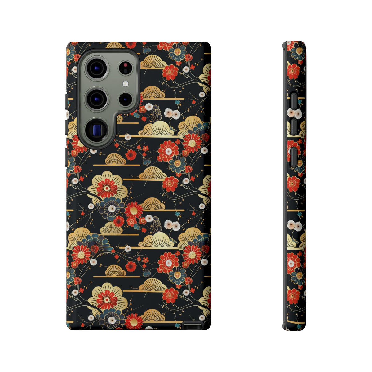 Japanese Pattern Phone Case – Elegant & Timeless Design for Your Phone 063