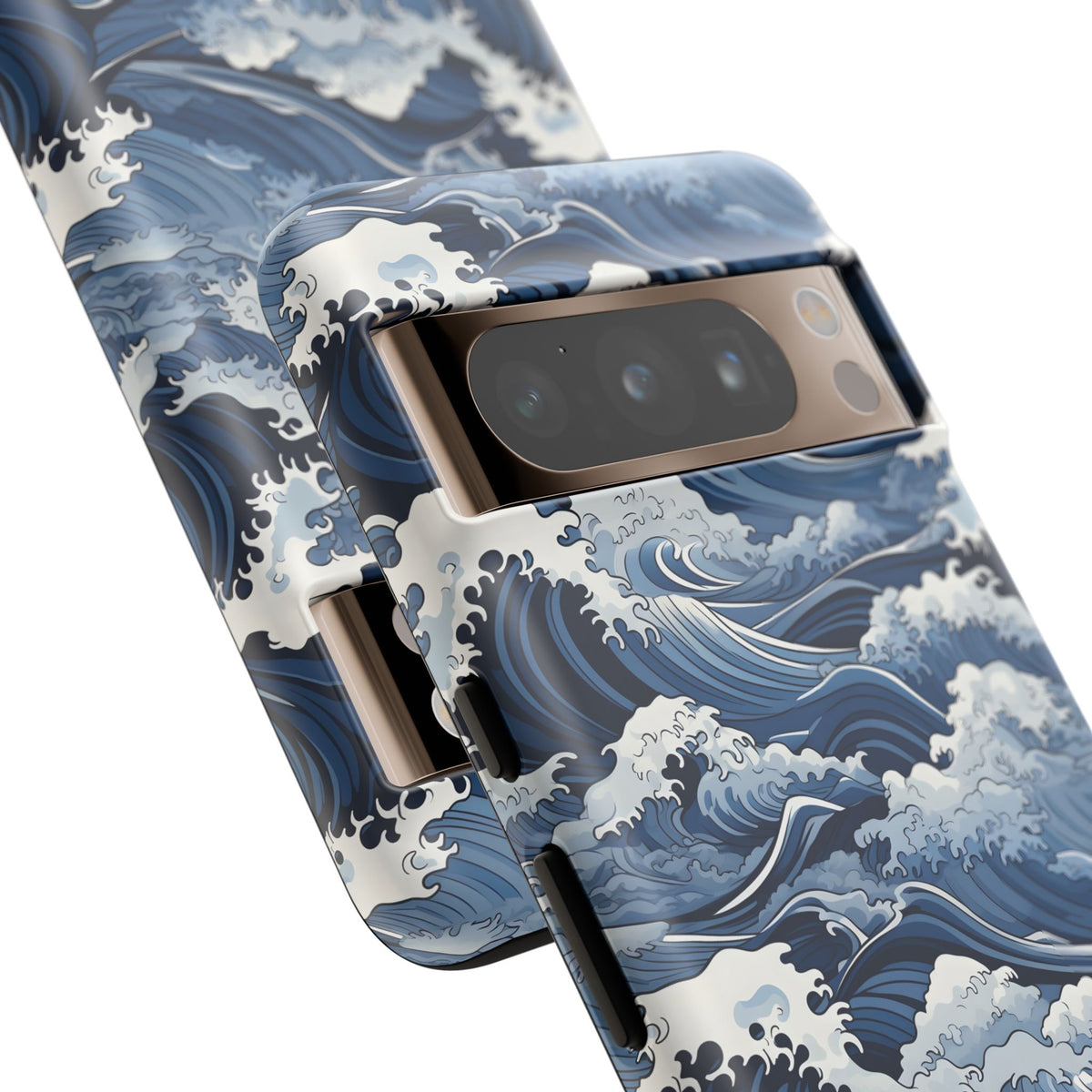 Japanese Waves Phone Case – Embrace Timeless Elegance with Classic Design