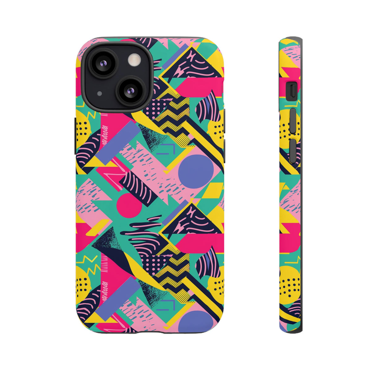 Retro 80s Seamless Phone Case – Vintage Style Meets Modern Protection 078