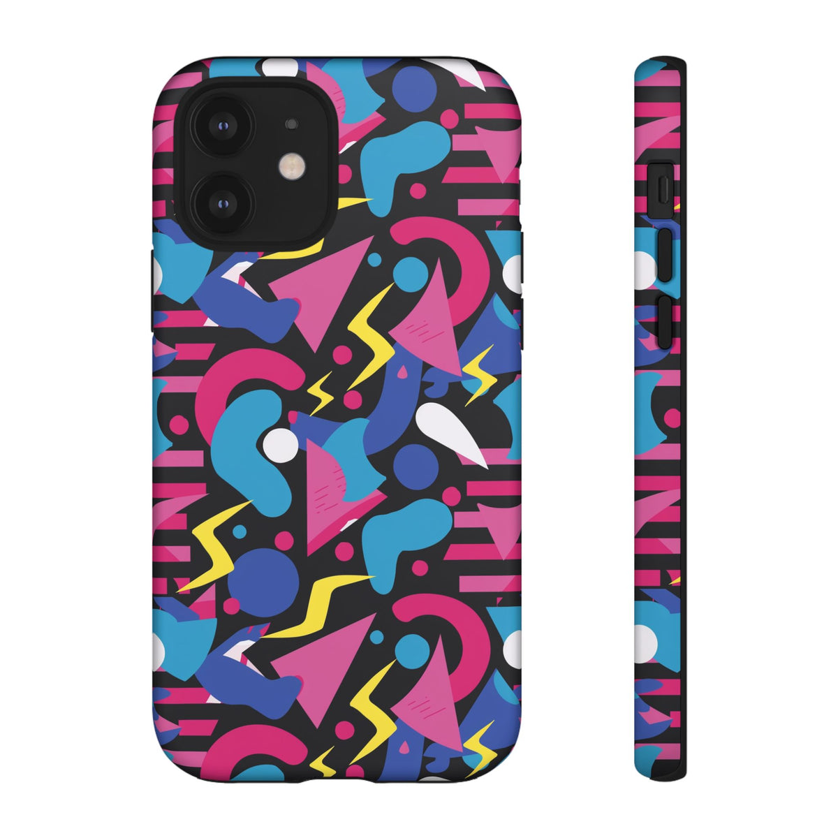 Retro 80s Seamless Phone Case – Vintage Style Meets Modern Protection 096