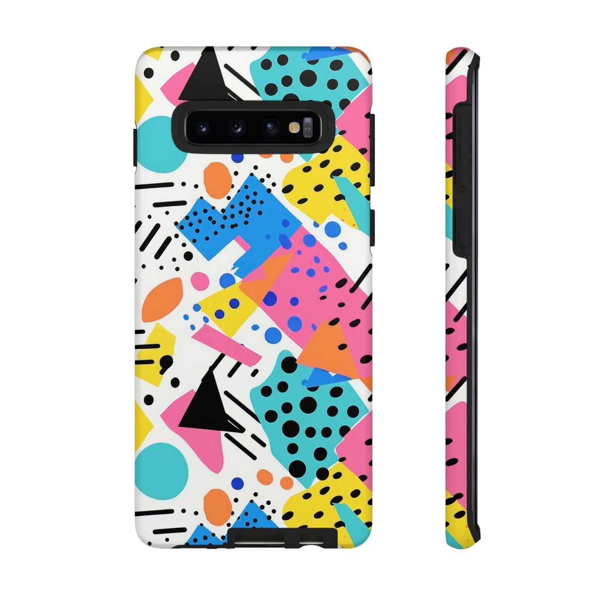 Bright Summer Memphis Design Phone Case – Vibrant and Playful Phone Cover