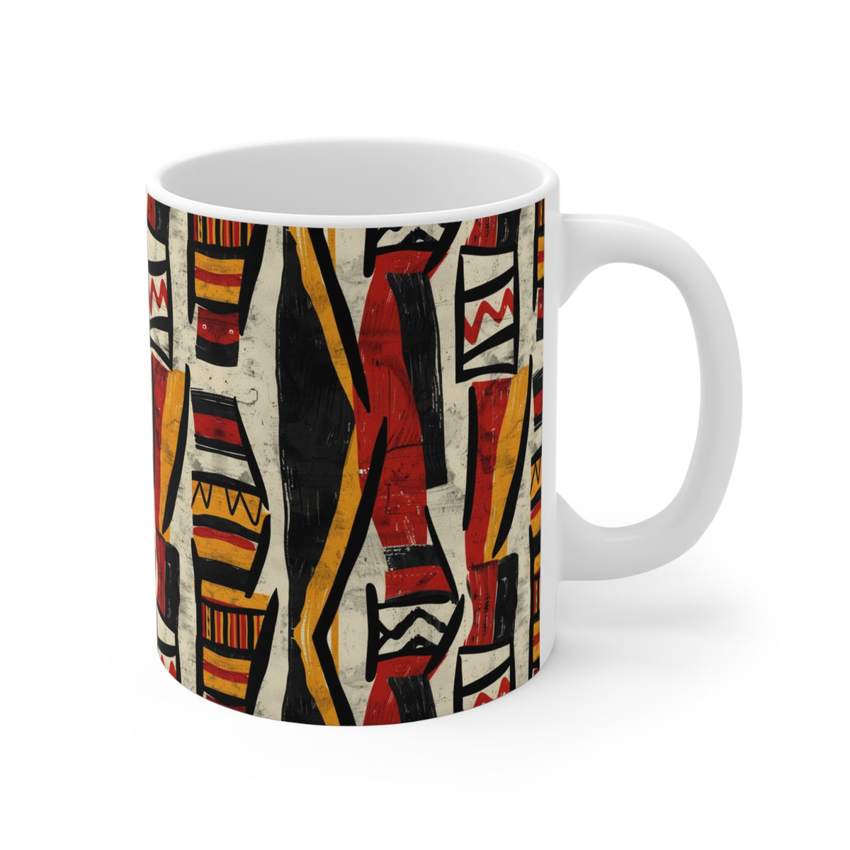 All-Over African Pattern Coffee Mug 527