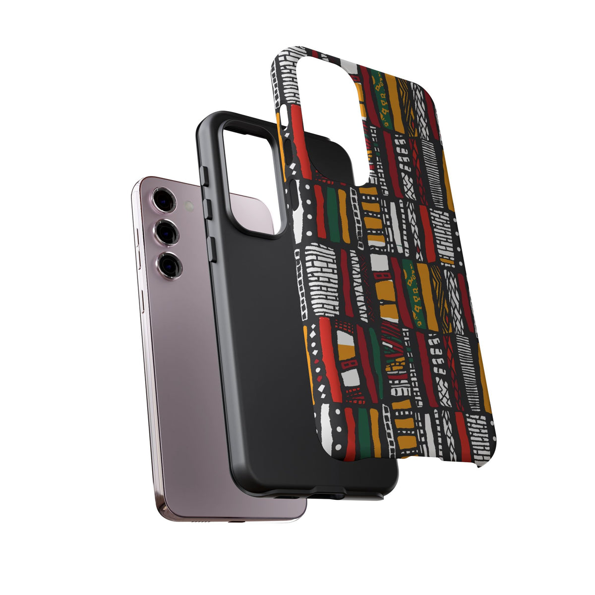 Stylish African Pattern Phone Case – Unique and Vibrant Protection 212