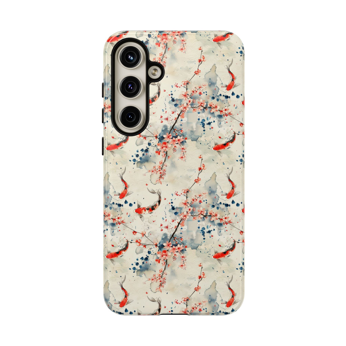 Japanese Pattern Phone Case – Elegant & Timeless Design for Your Phone 073