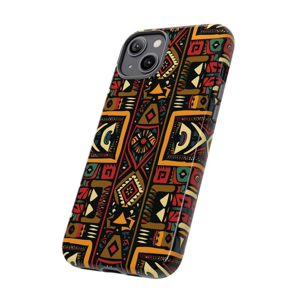 Stylish African Pattern Phone Case – Unique and Vibrant Protection 164