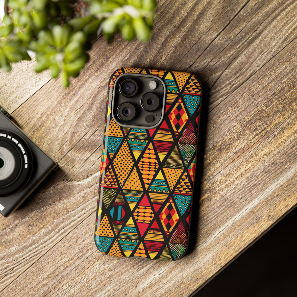 Stylish African Pattern Phone Case – Unique and Vibrant Protection 178