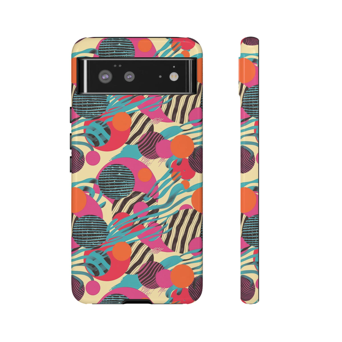 Retro 80s Seamless Phone Case – Vintage Style Meets Modern Protection 167