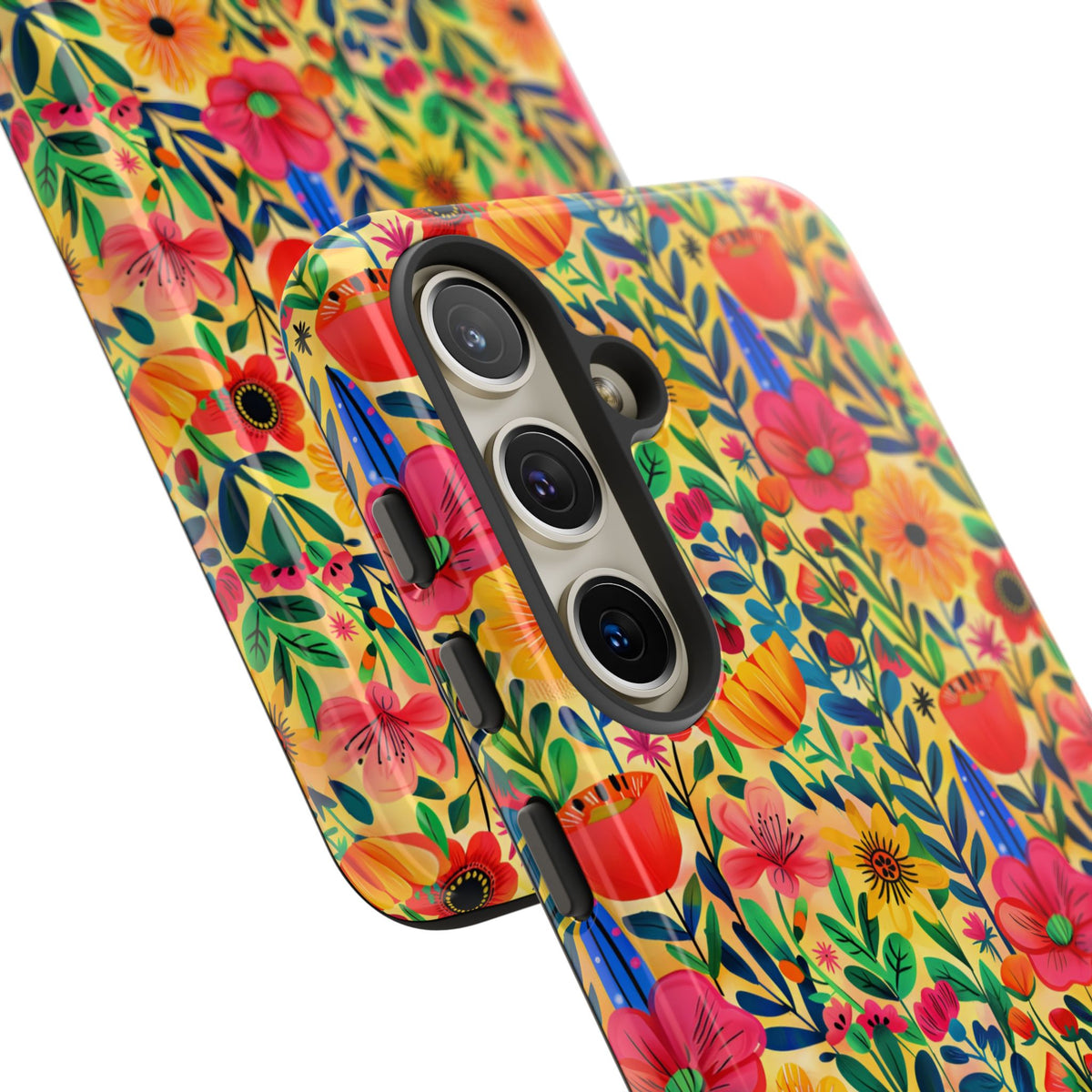 Frida Kahlo's Flower Phone Case – Artistic Elegance for Your Phone 7