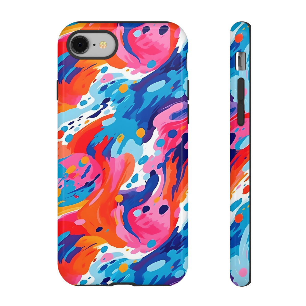 Abstract Painting Design Phone Case – Modern Art-Inspired Phone Cover 4