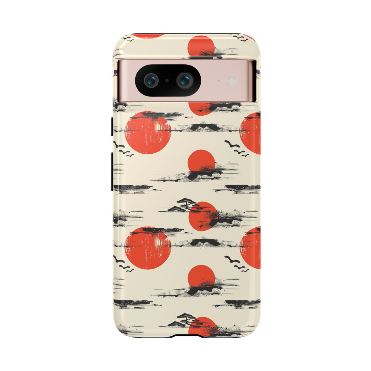 Japanese Pattern Phone Case – Elegant & Timeless Design for Your Phone 077