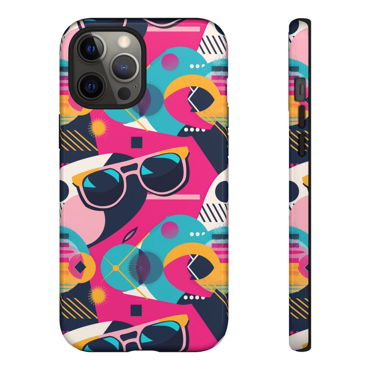 Retro 80s Seamless Phone Case – Vintage Style Meets Modern Protection 171