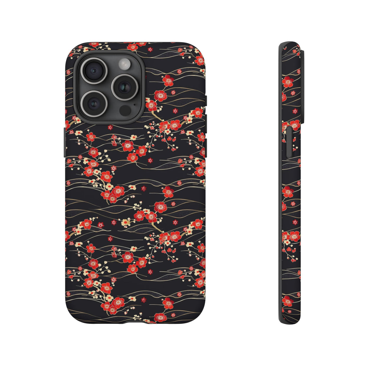 Japanese Pattern Phone Case – Elegant & Timeless Design for Your Phone 041