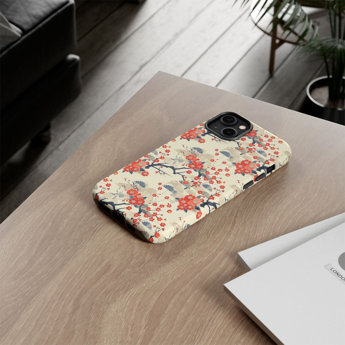 Japanese Pattern Phone Case – Elegant & Timeless Design for Your Phone 031