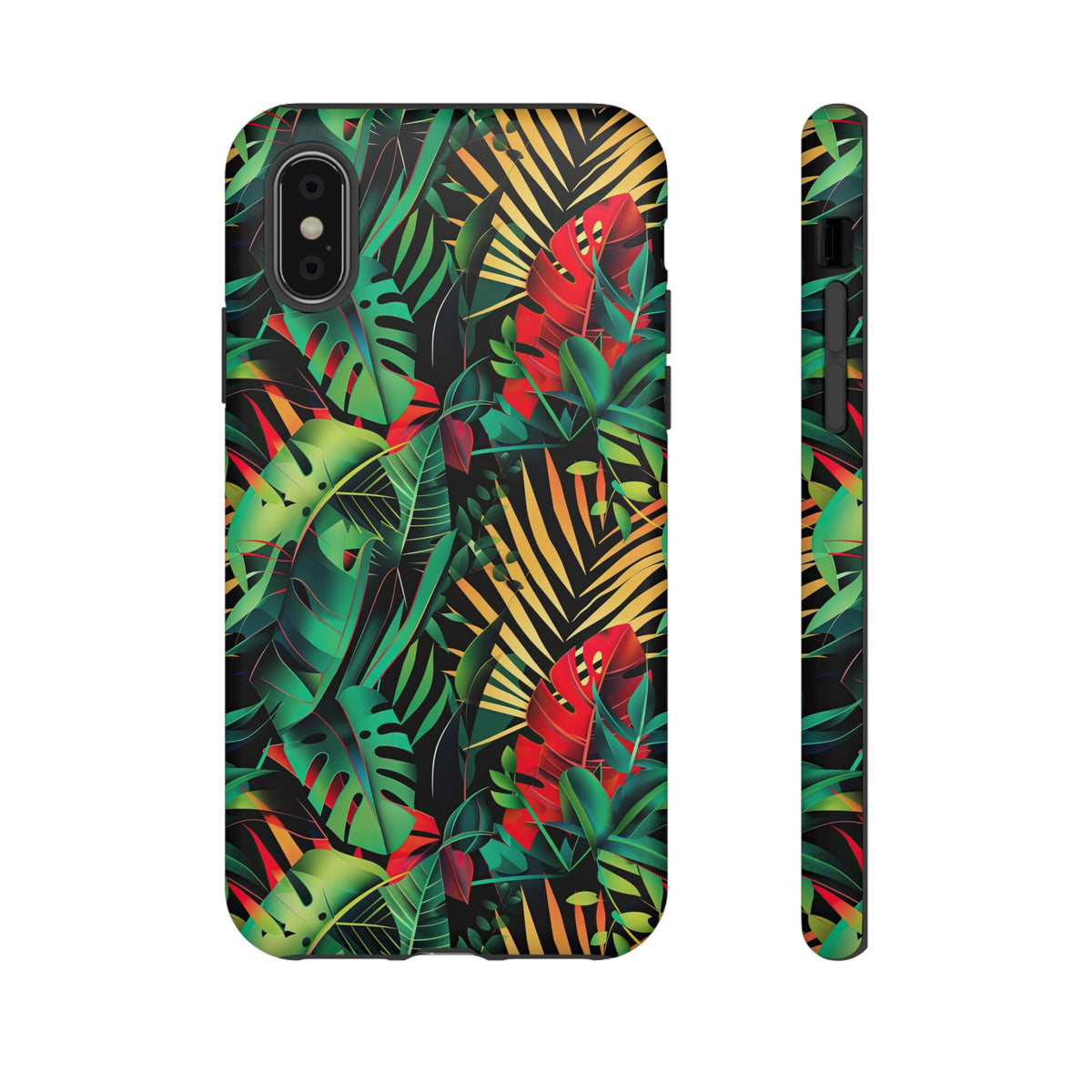 Jungle Collage Phone Case – Vibrant & Durable Nature-Inspired Protection