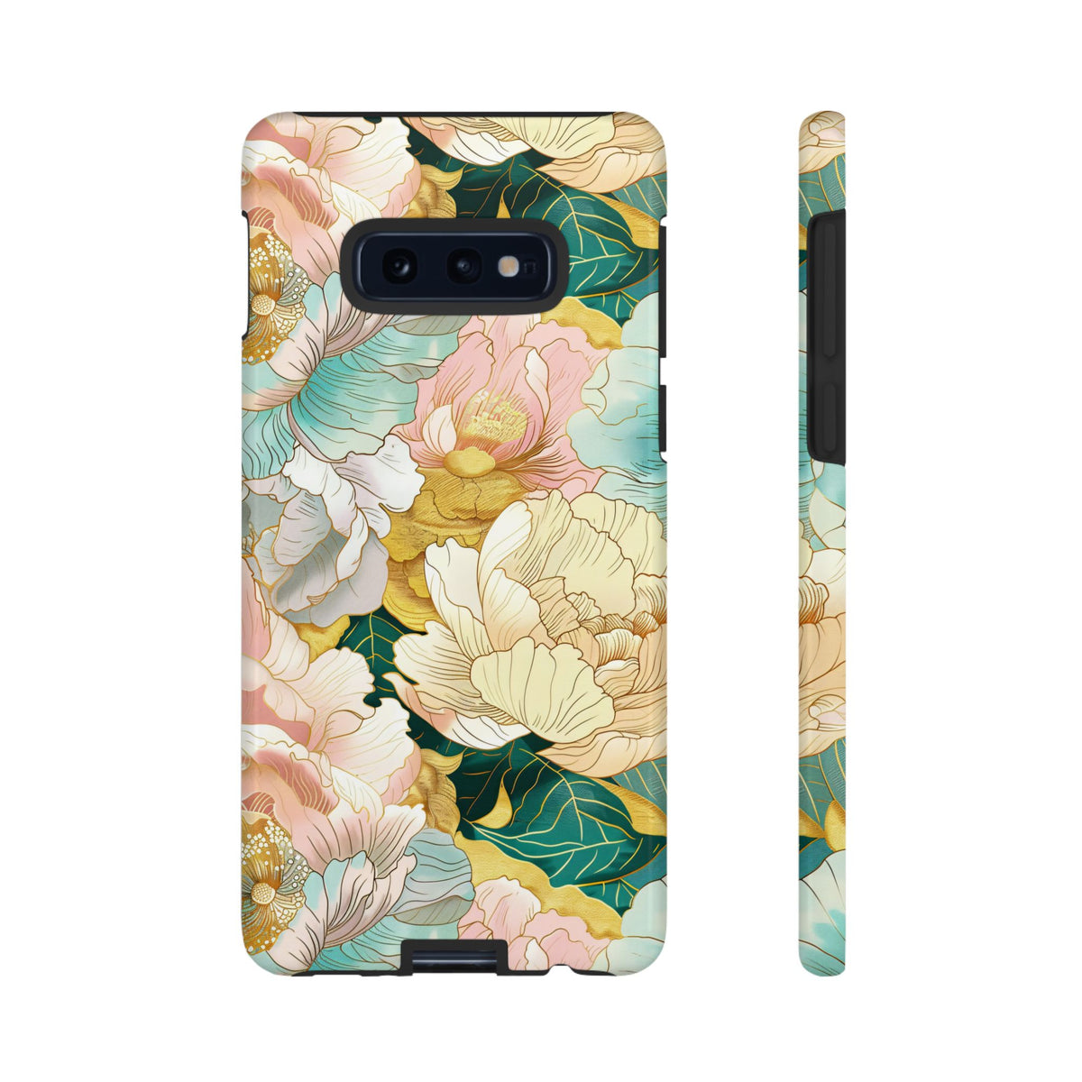 Japanese Blossom Asian Floral Design Phone Case – Elegant Floral Phone Cover