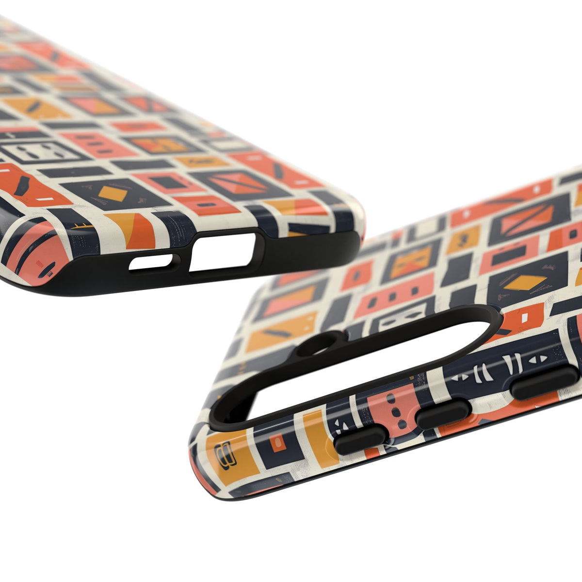 Stylish African Pattern Phone Case – Unique and Vibrant Protection 087