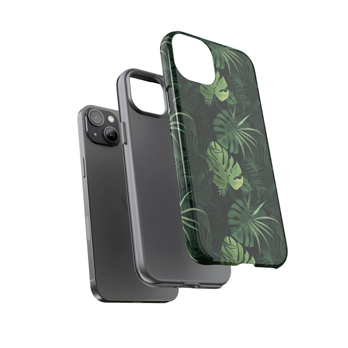 Jungle Pattern Phone Case – Exotic & Lush Design for Your Phone 335