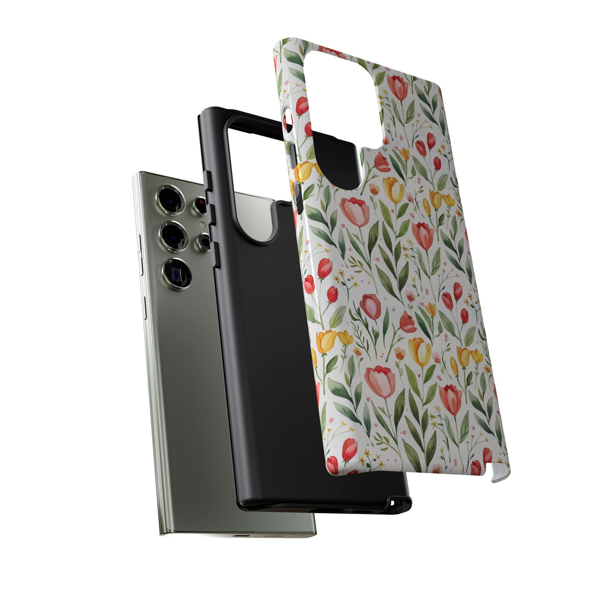 Spring Pattern Phone Case – Fresh & Vibrant Design for Your Phone 417