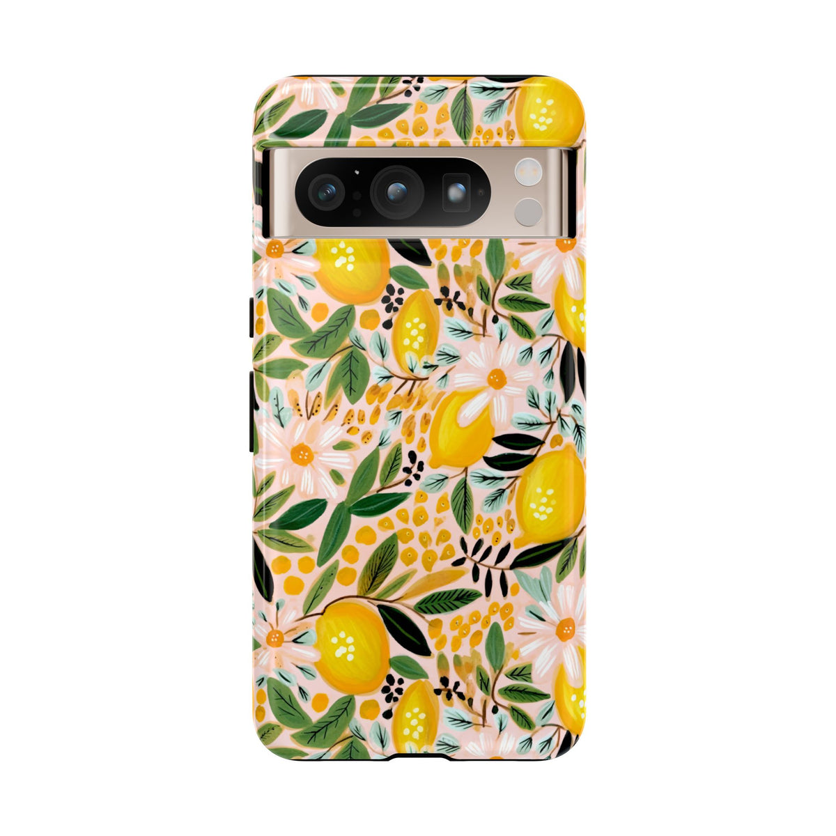 Cute Summer Lemons Phone Case – Refreshing Citrus Design for Your Phone 2