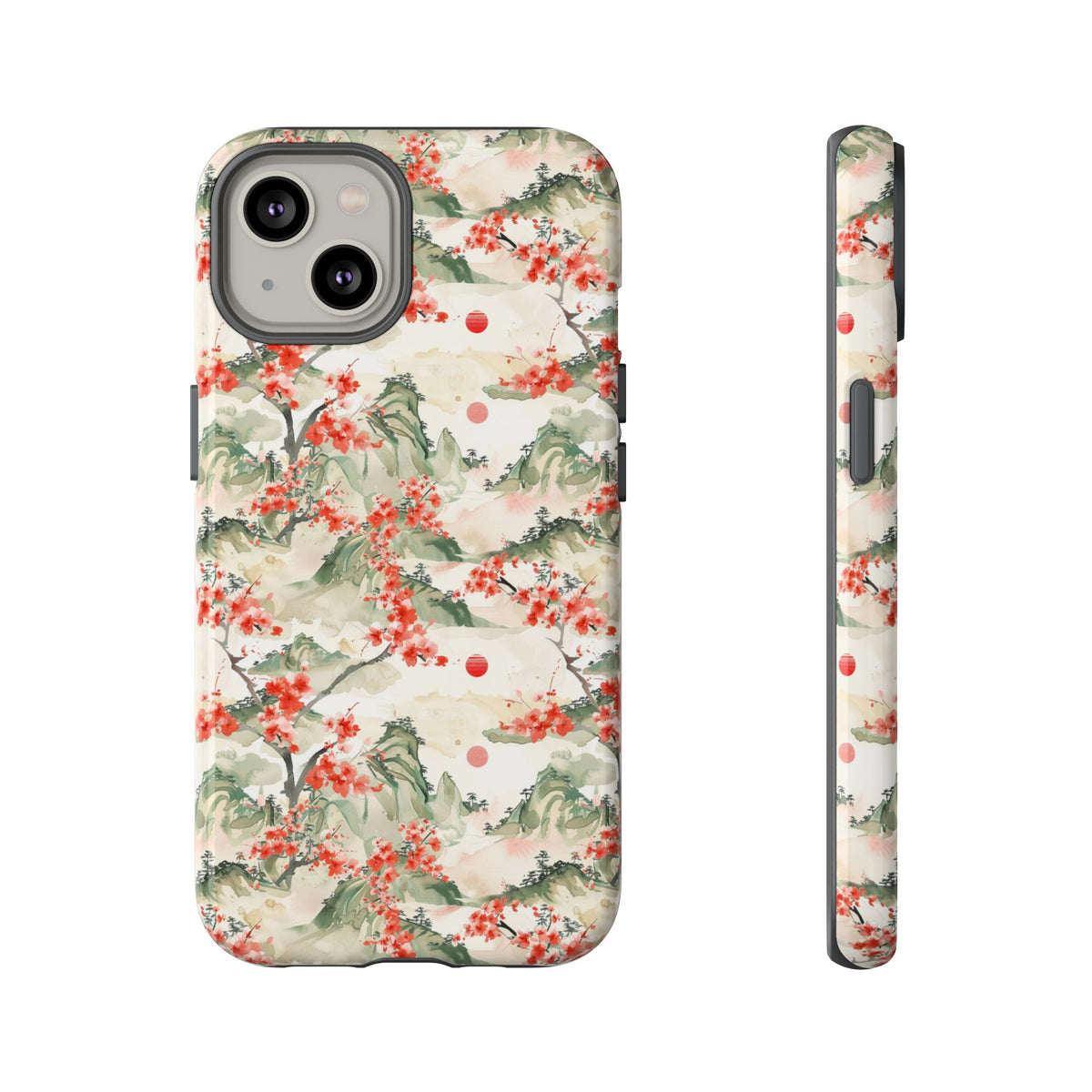 Japanese Pattern Phone Case – Elegant & Timeless Design for Your Phone 089