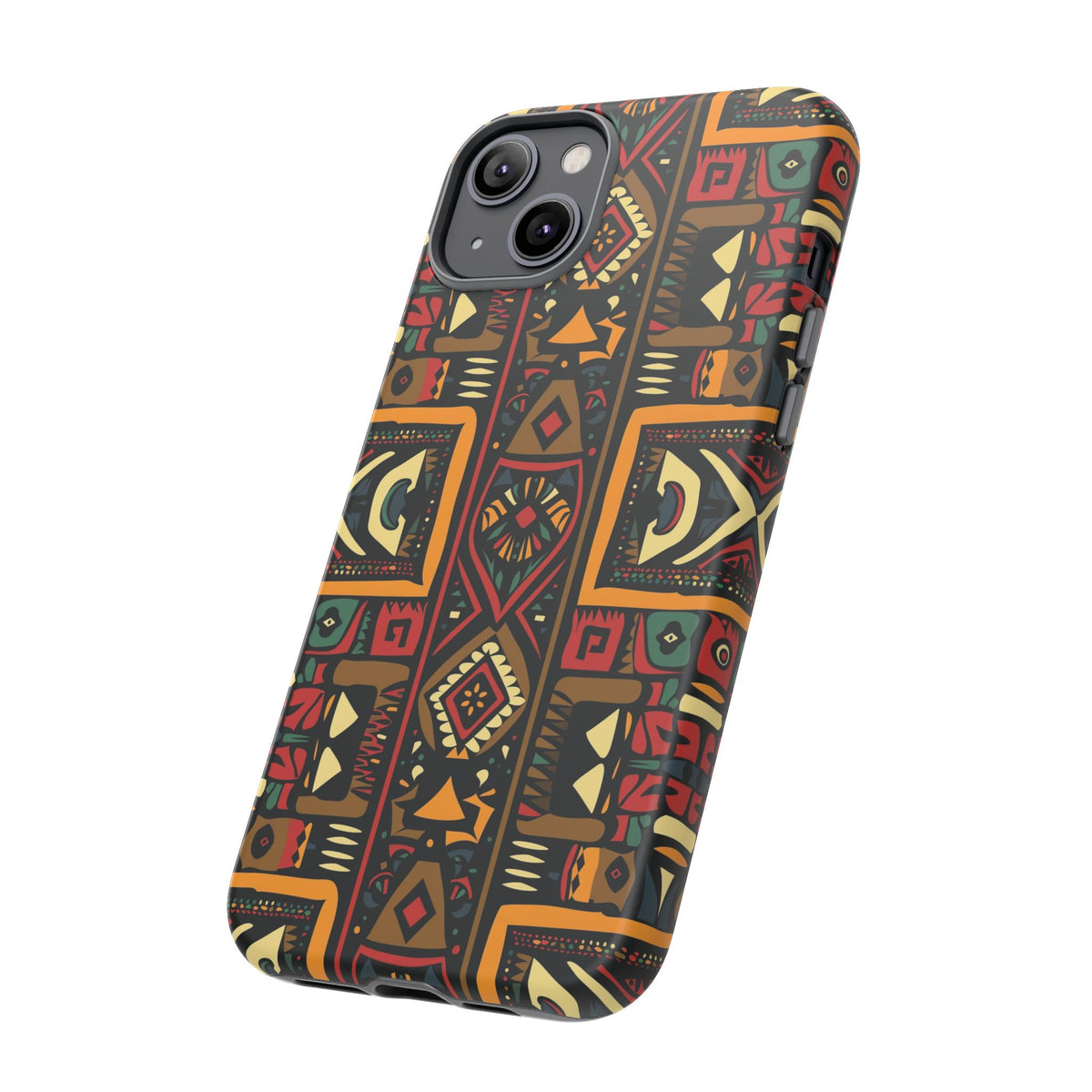 Stylish African Pattern Phone Case – Unique and Vibrant Protection 164