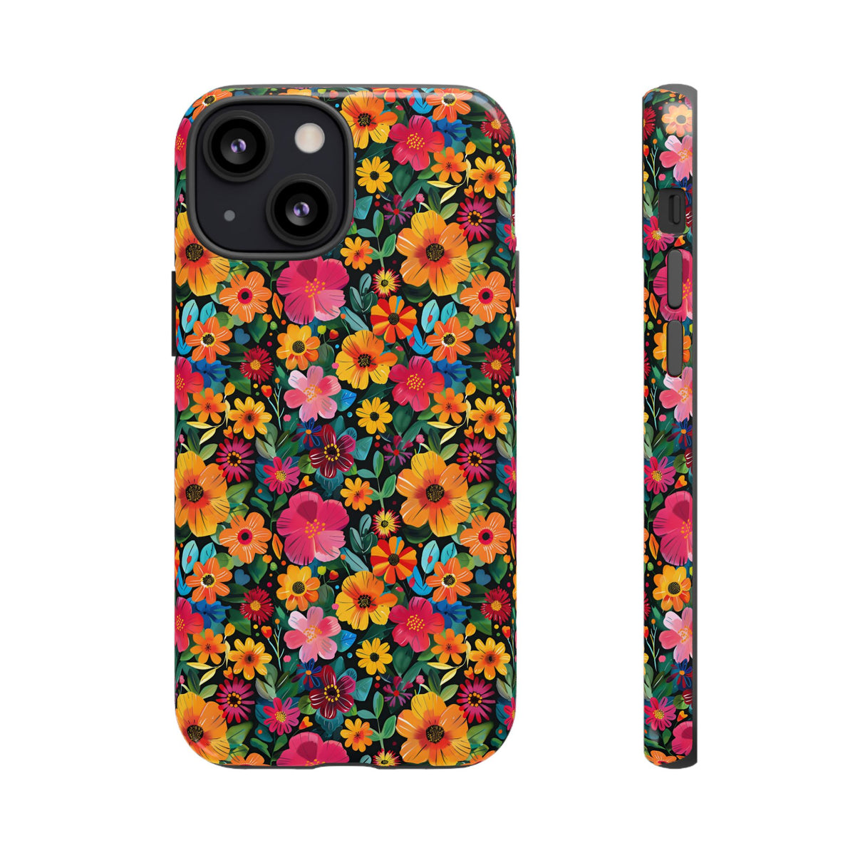 Frida Kahlo's Flower Phone Case – Artistic Elegance for Your Phone 8